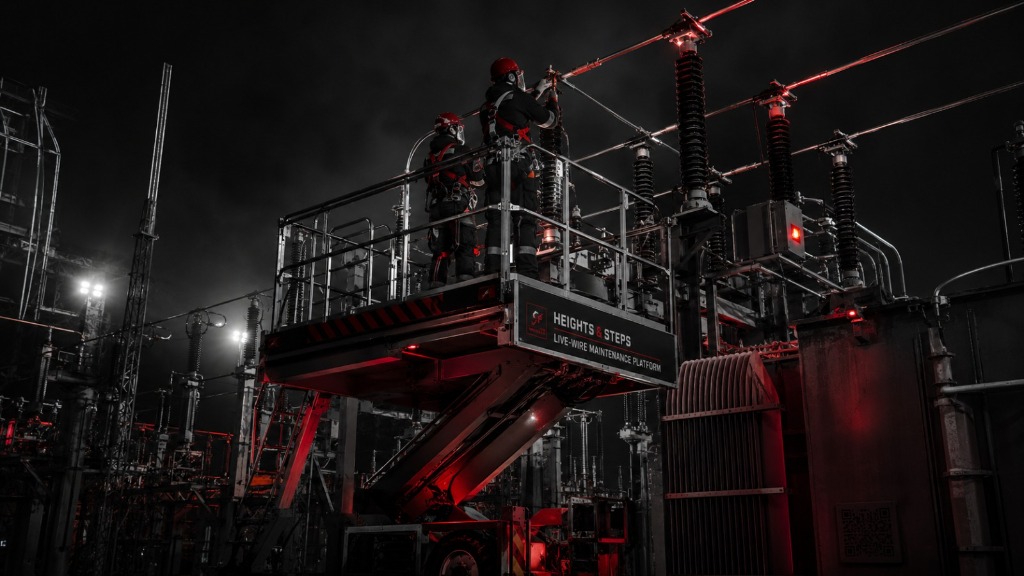 High Voltage Power Substation